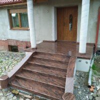 Schody granitowe w Gorzowie Wielkopolskim
